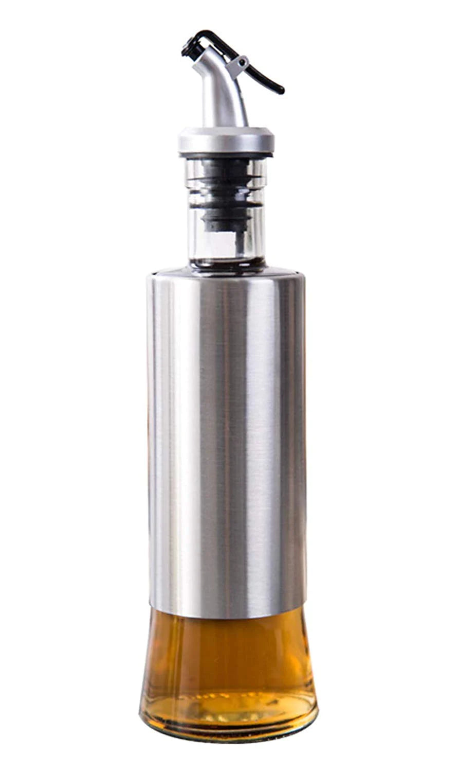 500 ML Steel Glass Oil Dispenser Bottle