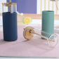 Glass Material Sipper With Bamboo Lid