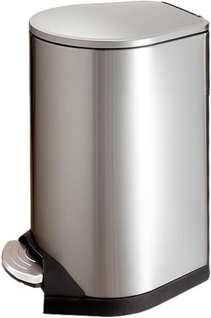 12L Trash Can Fingerprint Resistant Stainless Steel