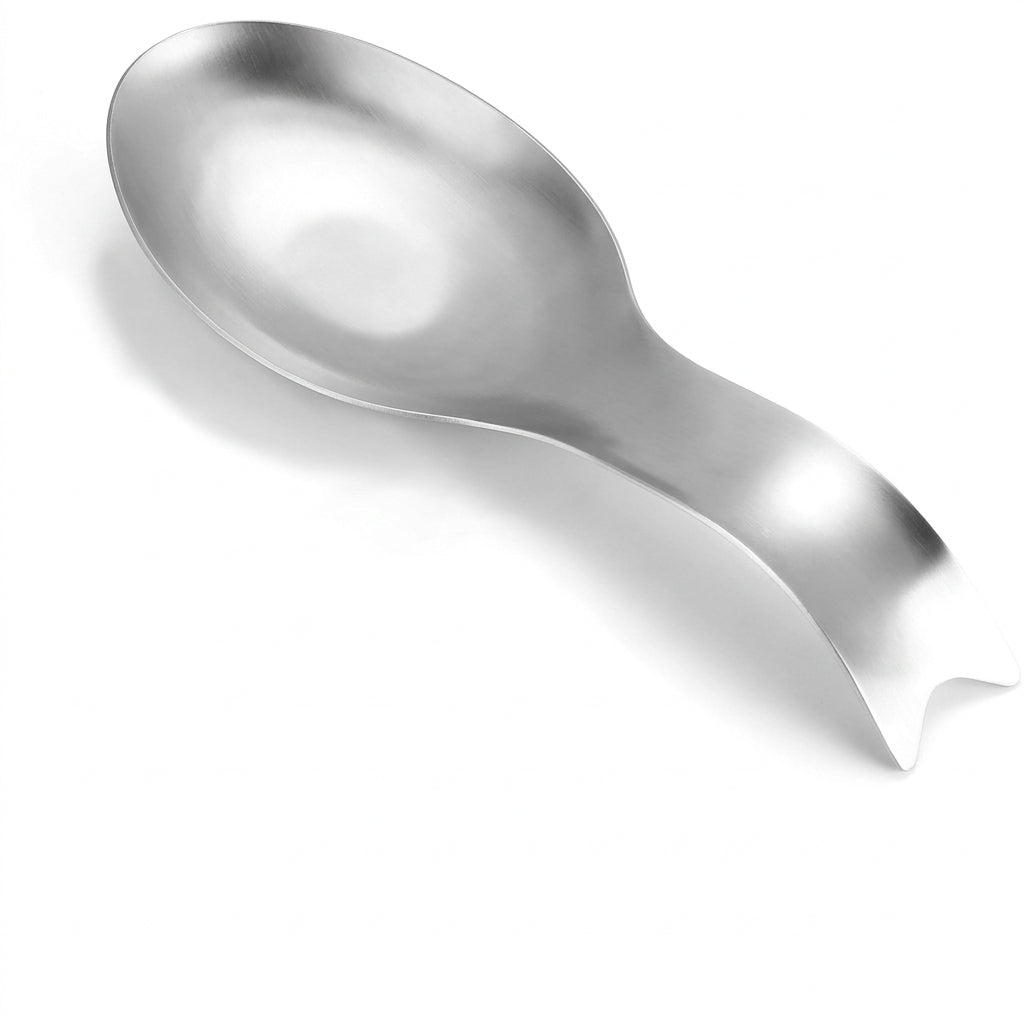 Stainless Steel Spoon Rest & Utensil Holder for Kitchen Counter