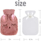 Water Bottle with Soft Fleece Cover