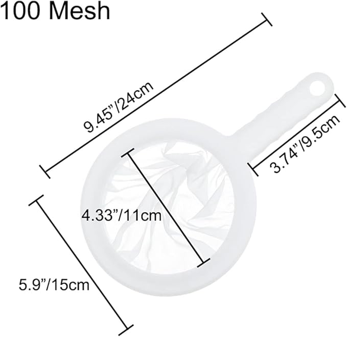 Handle Milk Strainer