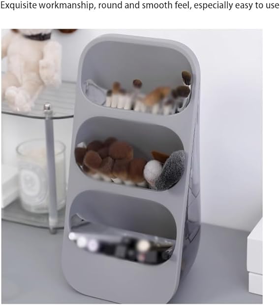 Acrylic Material Cutlery & Makeup Organizer