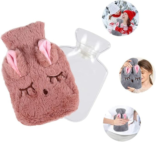 Water Bottle with Soft Fleece Cover