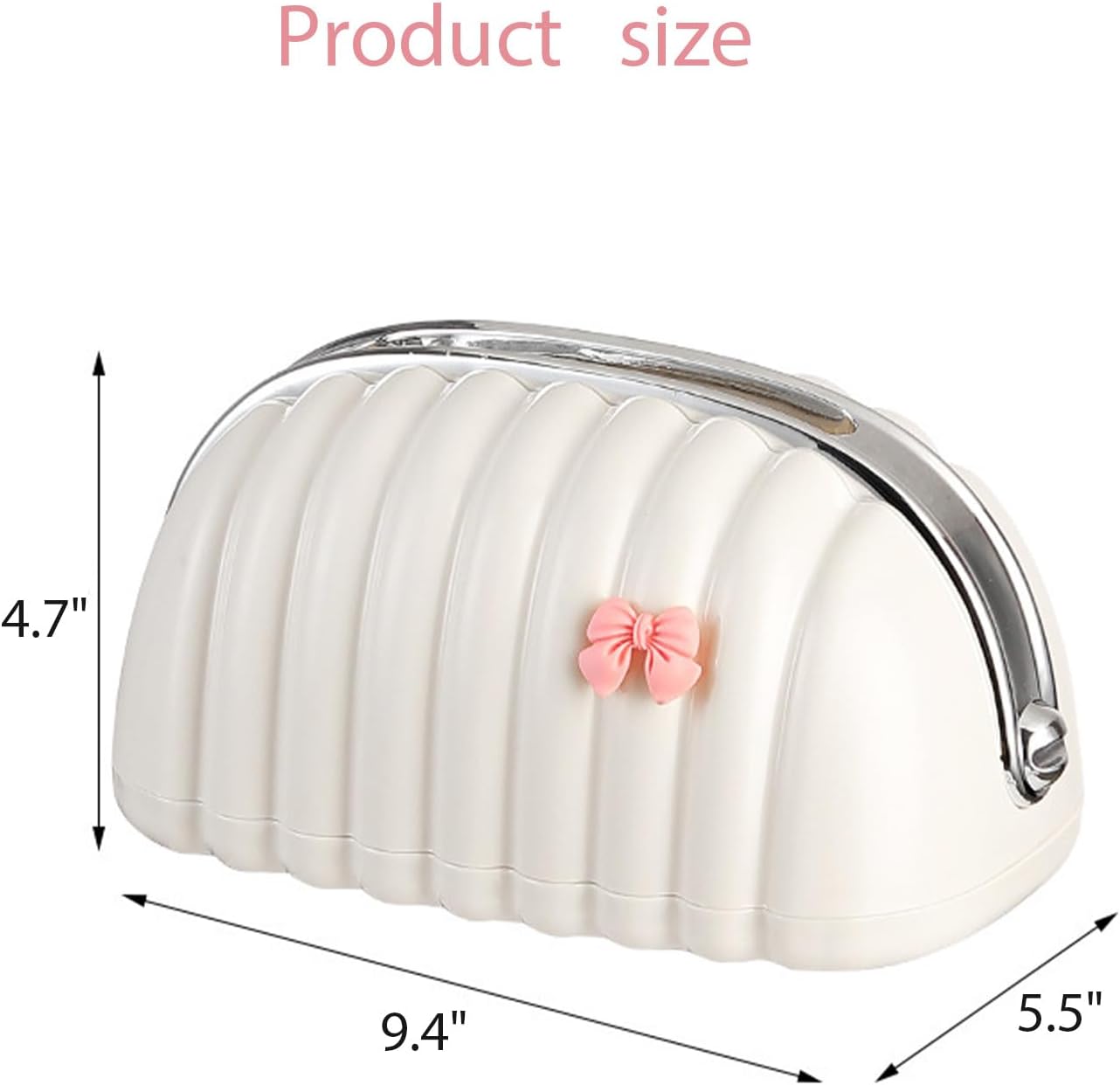 Cute Decor White Tissue Box