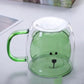 Bear Design Double Wall Mug
