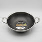 • Stainless Steel Honeycomb Non-Stick Karahi (Wok)