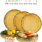 3Pcs Bamboo Style Tray Set