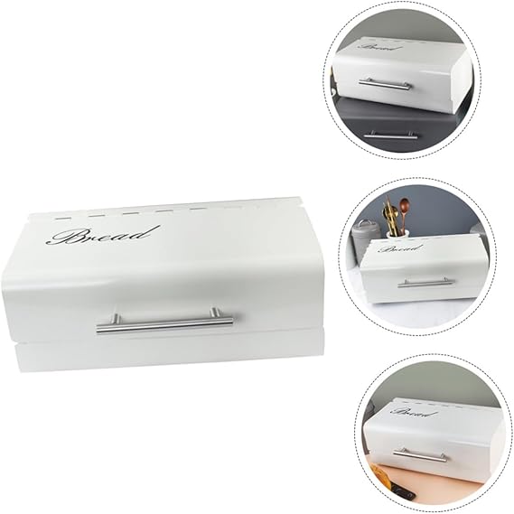 Metal Material Fancy Kitchen Bread Box