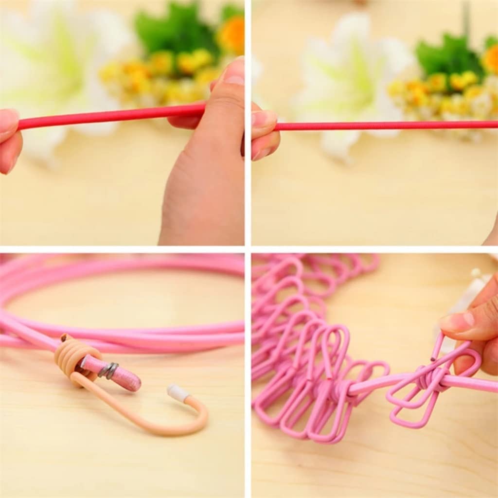 Stretchable Rope With Clips