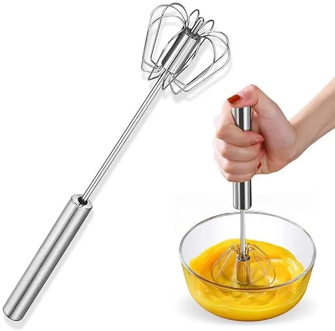 Stainless Steel Semi-Automatic Whisk