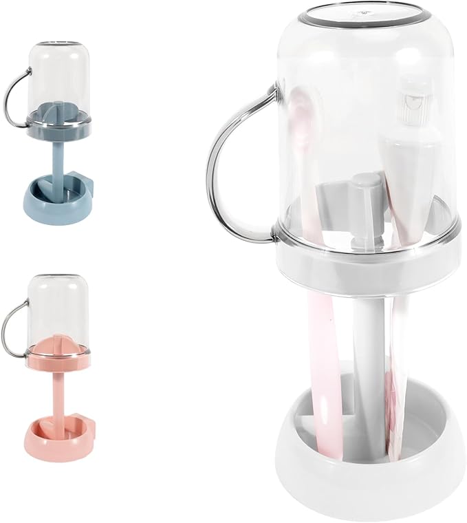 Fancy Cute Brush Holder With Cup