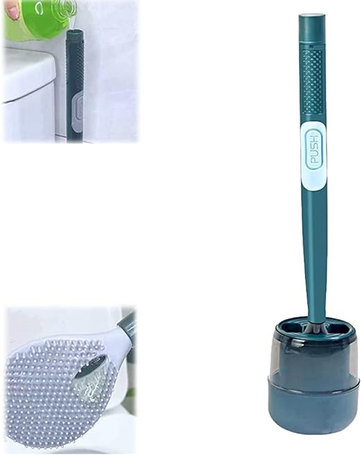 Silicon Washroom Brush With Holder Heavy Quality