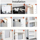 3 Layer Corner Shelf Trolley