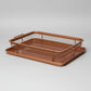 Copper Crisper Non-Stick Oven Baking Tray with Crisping Basket