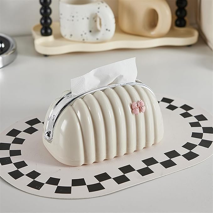 Cute Decor White Tissue Box