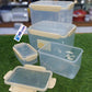 4Pcs Plastic Box Set