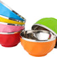 Steel Colour Bowls