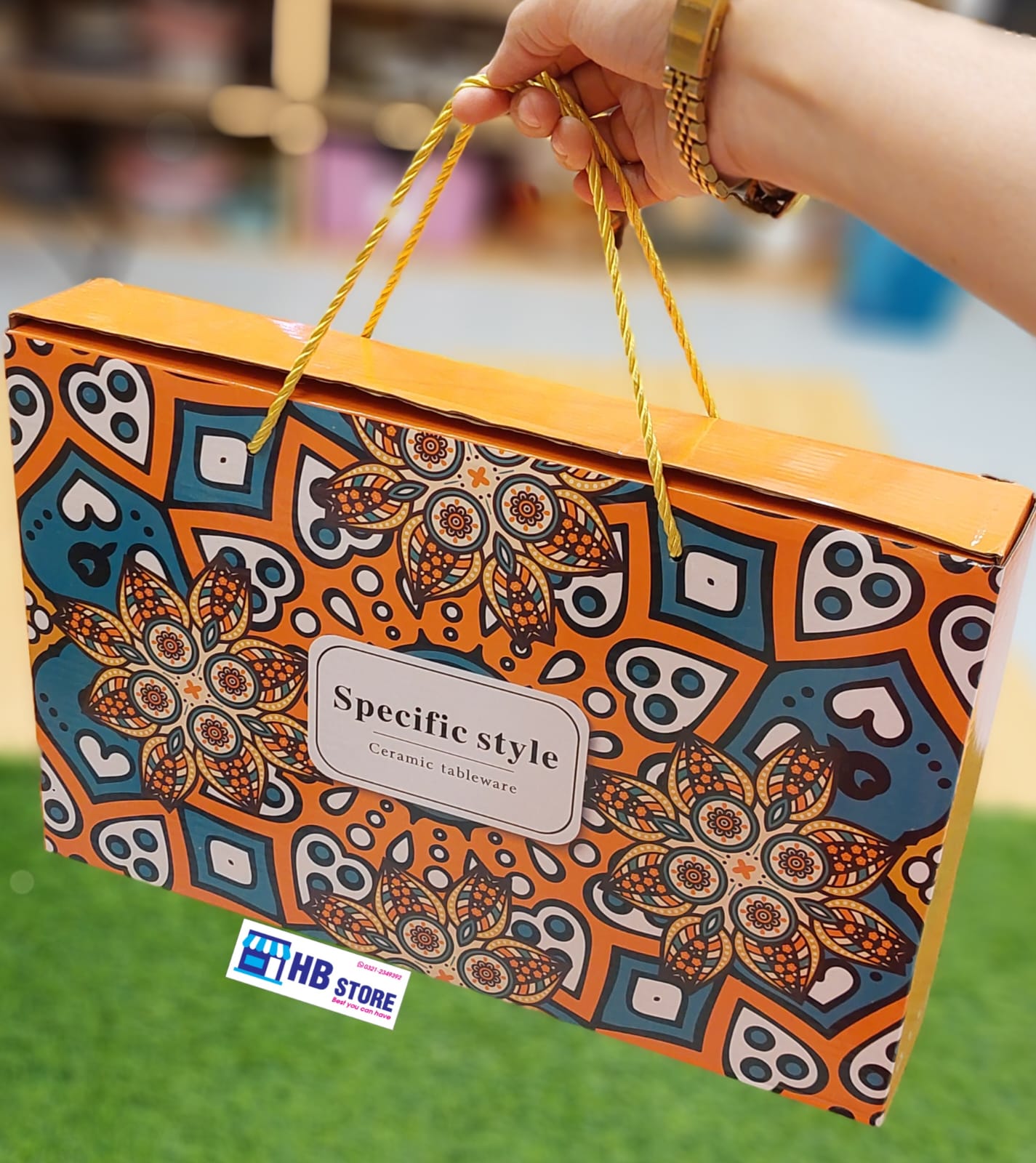 Set of 6 Bohemian Ceramic Ramen & Soup Bowls