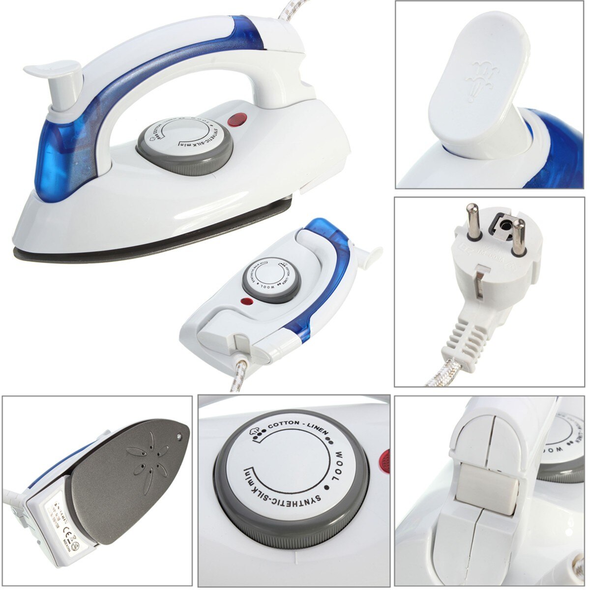 Foldable Travel Steam Iron