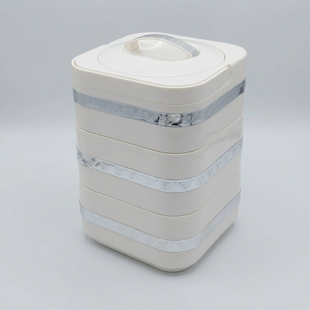 Insulated 3-Layer Lunch Box and Picnic Food Warmer