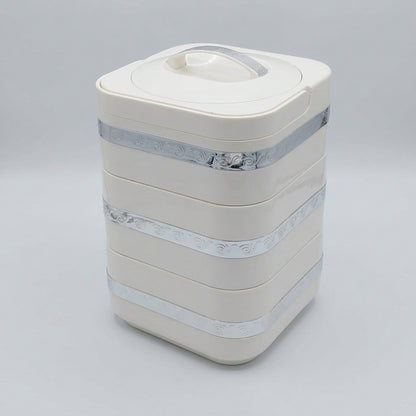 Insulated 3-Layer Lunch Box and Picnic Food Warmer