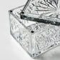 Attractive Rectangular Tissue Box Cover Crystal Style Transparent Tissue Holder