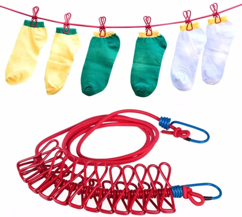 Stretchable Rope With Clips