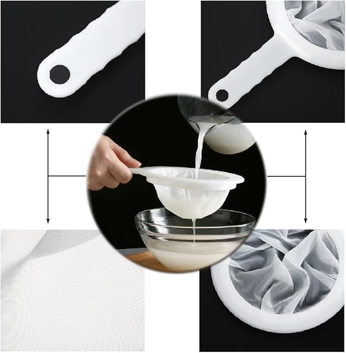 Handle Milk Strainer