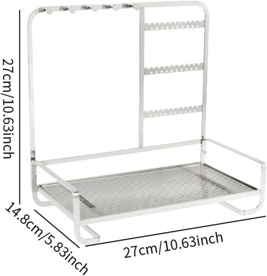 Metal Jewelry Stand With Tray