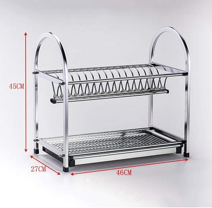 Stainless Steel Heavy Material Dish Rack