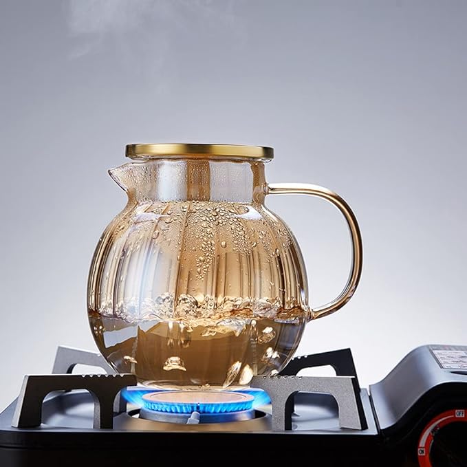 Fancy Glass Teapot