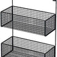 2 Tire Wall Mount Metal Rack