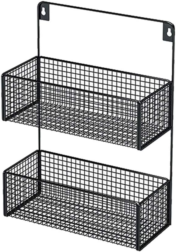 2 Tire Wall Mount Metal Rack