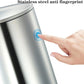 12L Trash Can Fingerprint Resistant Stainless Steel