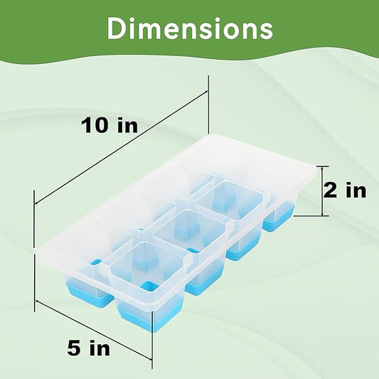 Large Ice Cube Tray With Lid