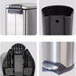 12L Trash Can Fingerprint Resistant Stainless Steel