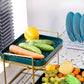 2 Layer Golden Metal Stand