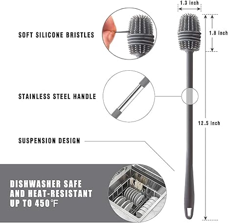 Silicon Bottle Cleaning Brush