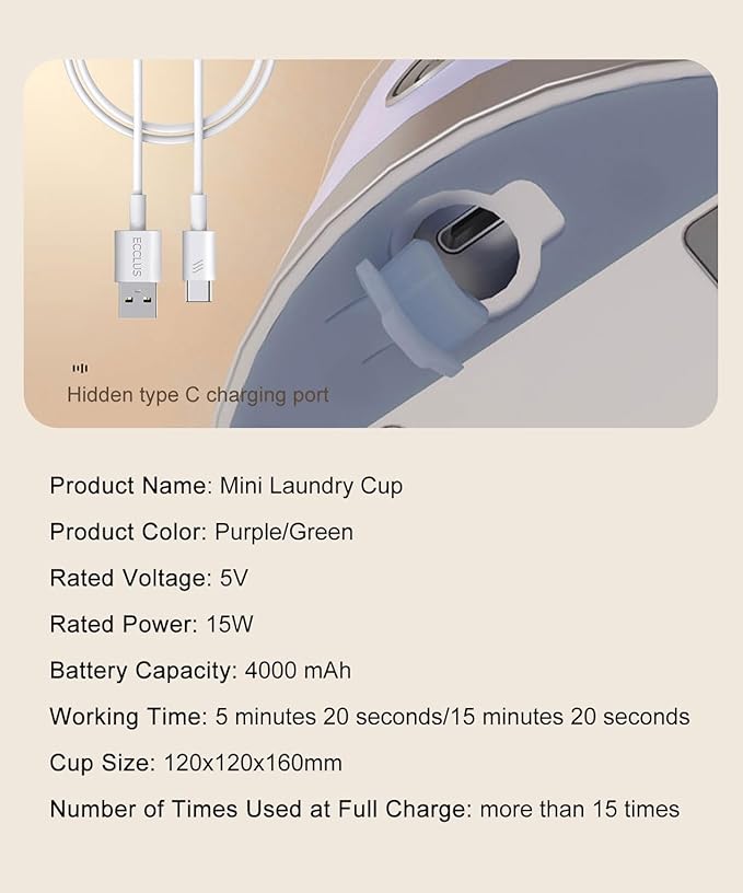 Mini Undergarments Socks Washing Machine