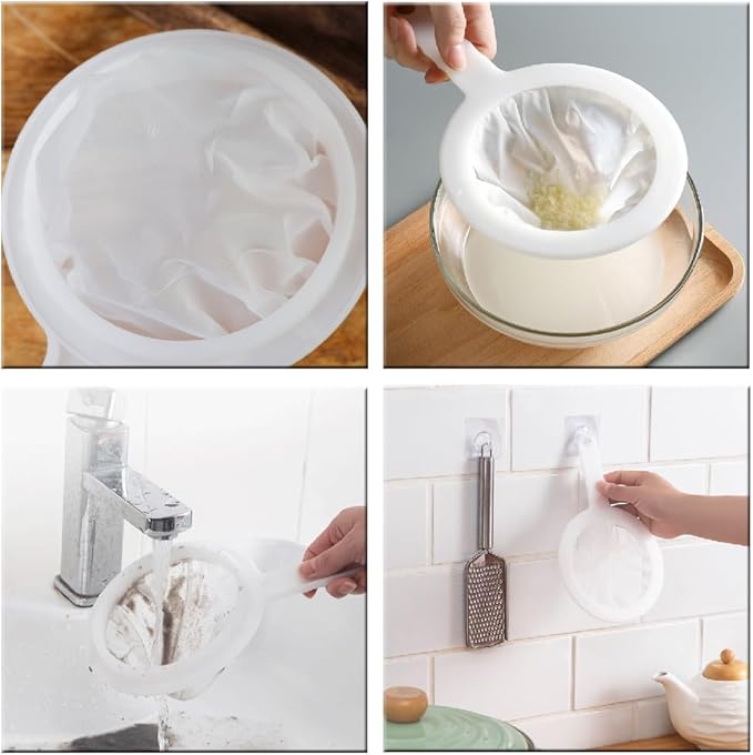 Handle Milk Strainer