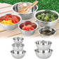 5Pcs Steel Mixing Bowl Set