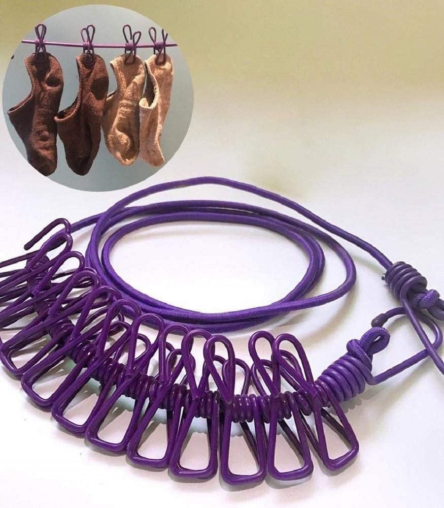 Stretchable Rope With Clips