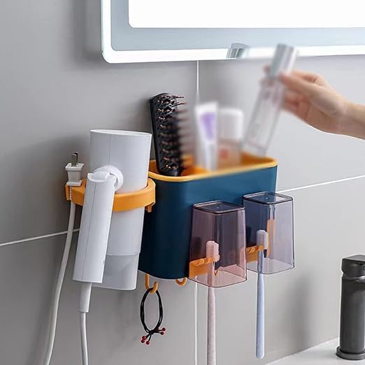 Wall Mount Bathroom Accessories Storage Rack