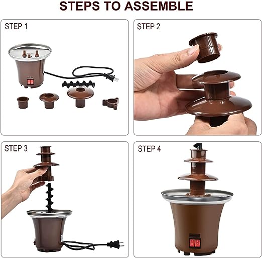 3 Tier Chocolate Fountain Machine