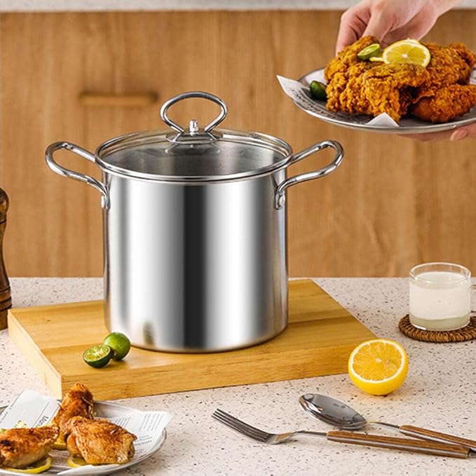 Deep Frying Pot With Strainer 3.5Litre