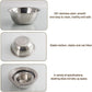 5Pcs Steel Mixing Bowl Set