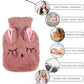 Water Bottle with Soft Fleece Cover