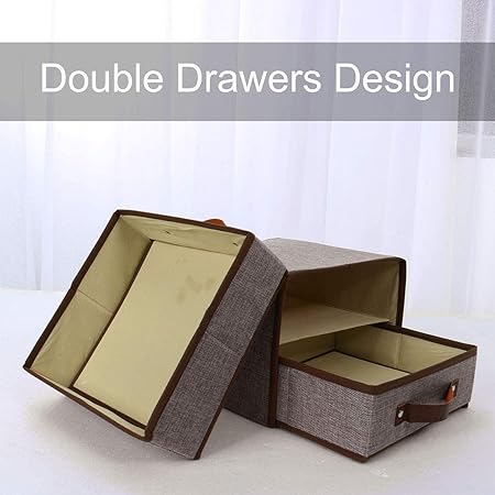 2 Draws Fabric Organizer