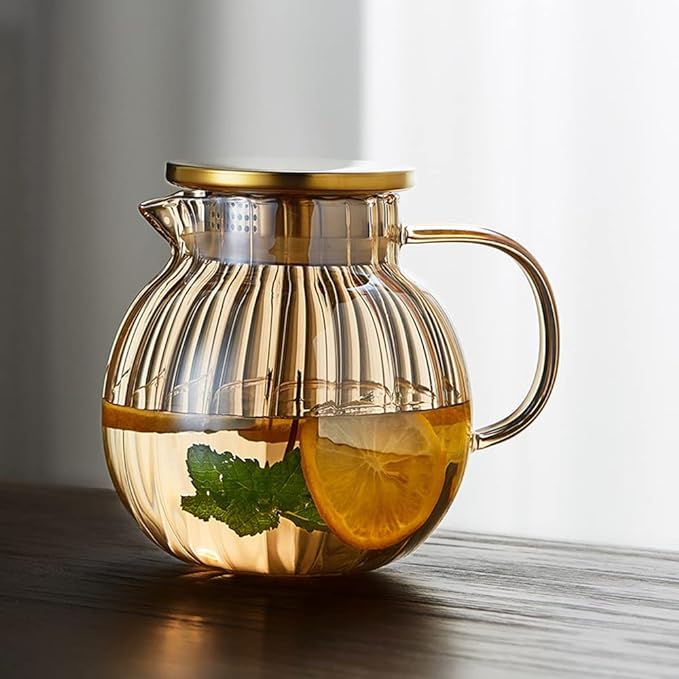 Fancy Glass Teapot